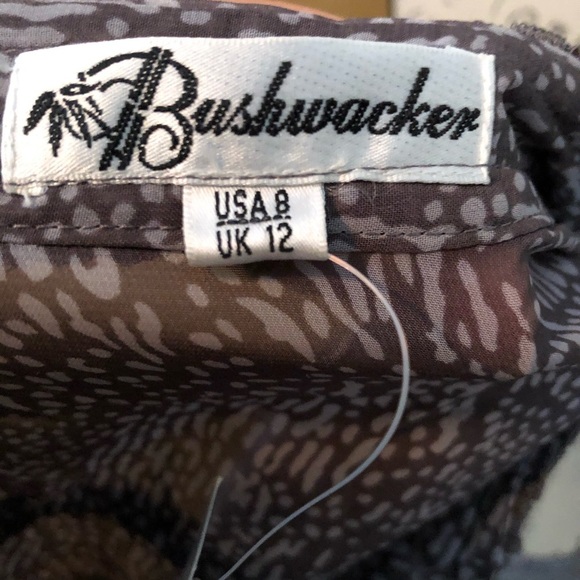 Bushwhacker Vintage NWT sheer purple skirt set - Picture 5 of 7